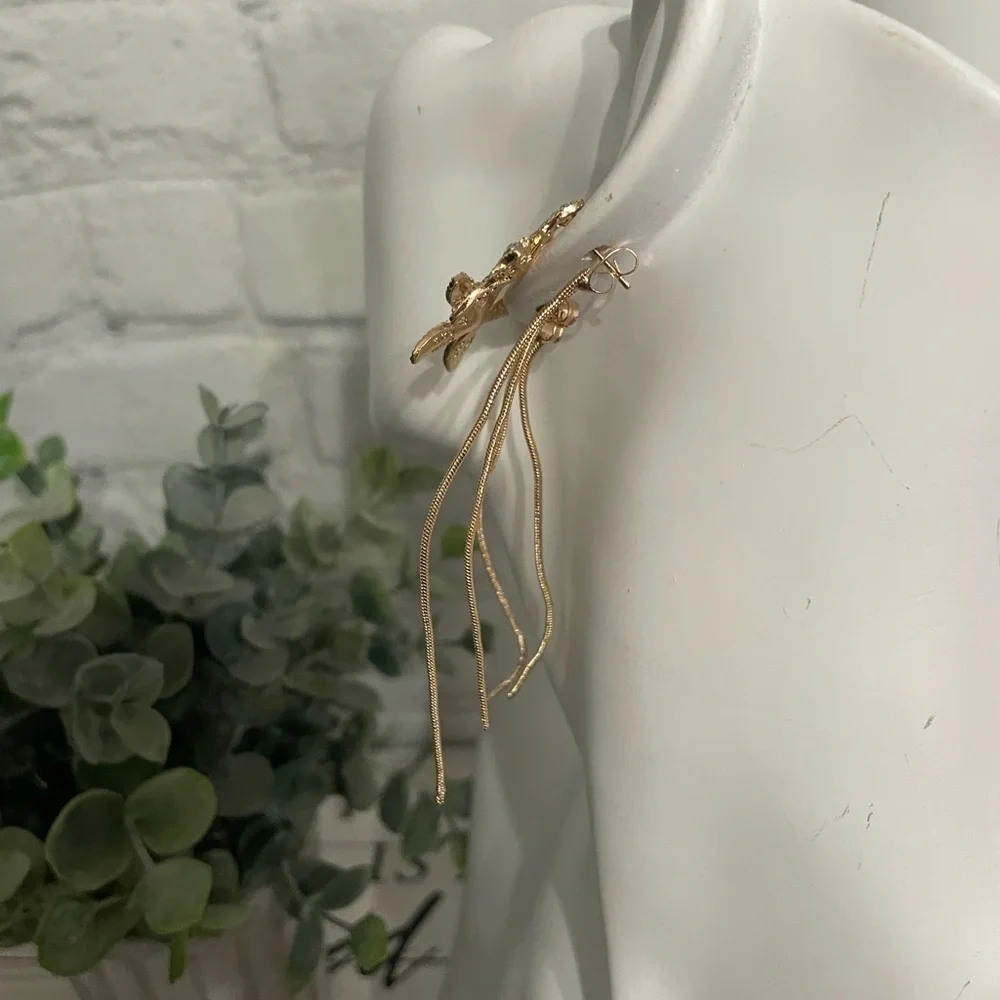 N/A gold rhinestone